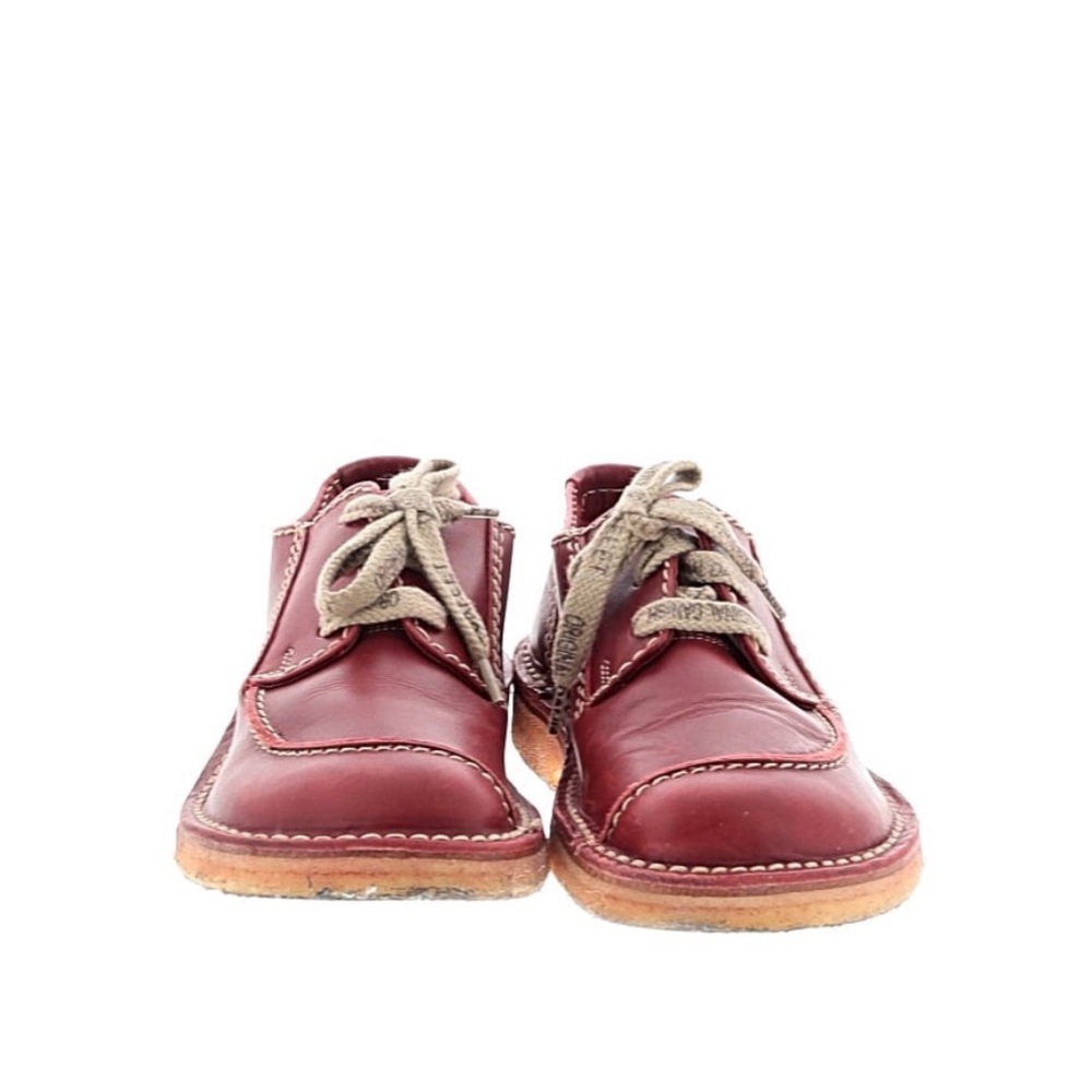 Duckfeet Fyn Red Leather Shoes - Picture 2 of 11